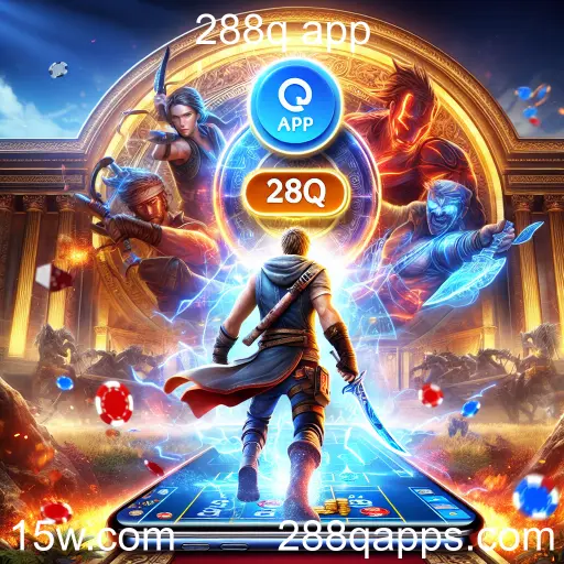 Imagem promocional da 288q app mostrando a plataforma e suas vantagens